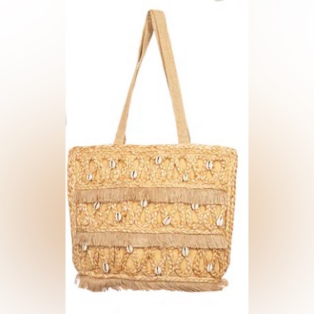 Isla Jute Seashell Tote | By: Salt + Umber